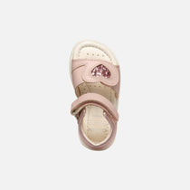 Geox pantofi fete cu scai 24-27 Verred Light Rose