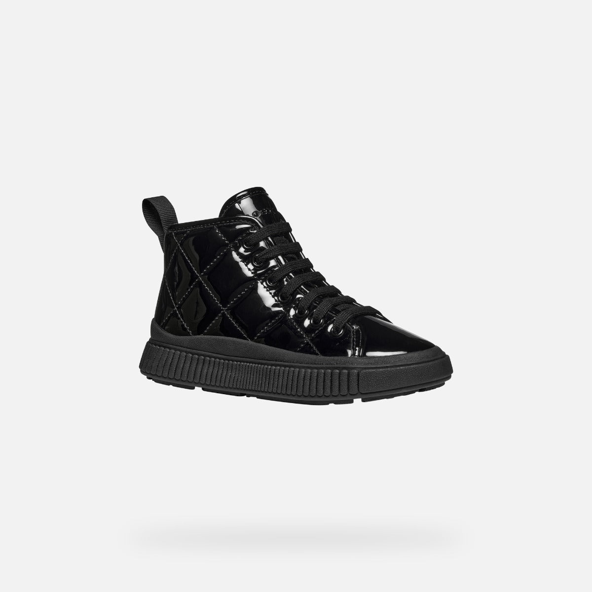 Geox pantofi fete cu siret Laquinny 28-35 Black Imagine principală a produsului
