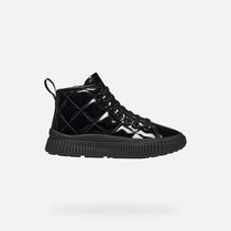 Geox pantofi fete cu siret Laquinny 28-35 Black