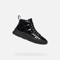 Geox pantofi fete cu siret Laquinny 28-35 Black