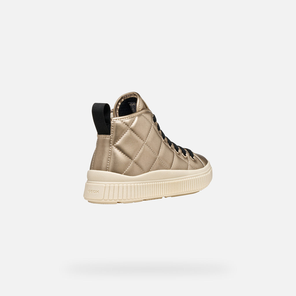 Geox pantofi fete cu siret Laquinny 36-37 Platinum