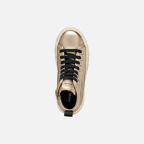 Geox pantofi fete cu siret Laquinny 36-37 Platinum