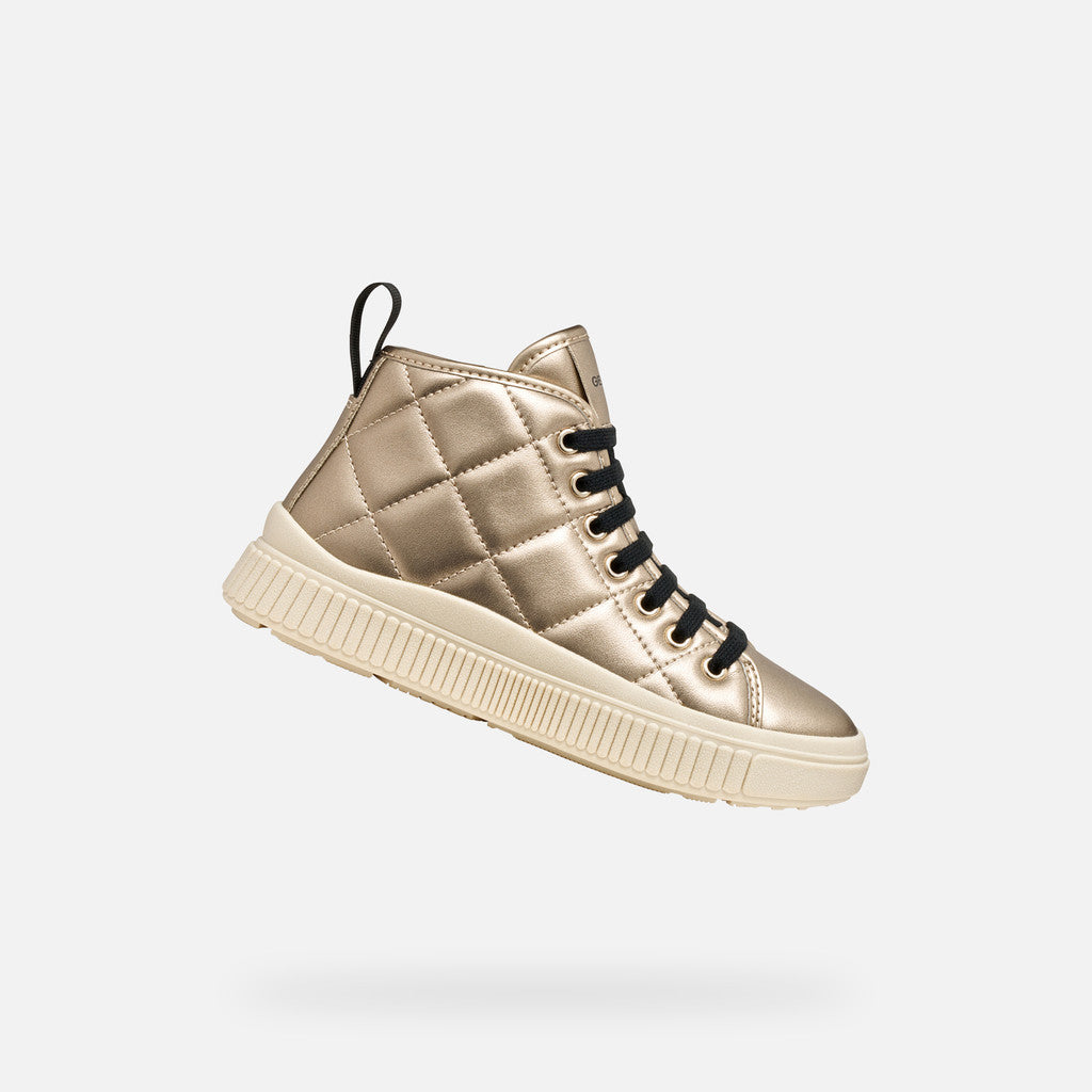 Geox pantofi fete cu siret Laquinny 36-37 Platinum