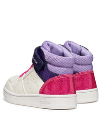 Geox pantofi fete sport Eclyper 20-23 White/Lavender