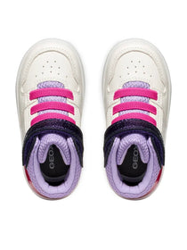 Geox pantofi fete sport Eclyper 20-23 White/Lavender