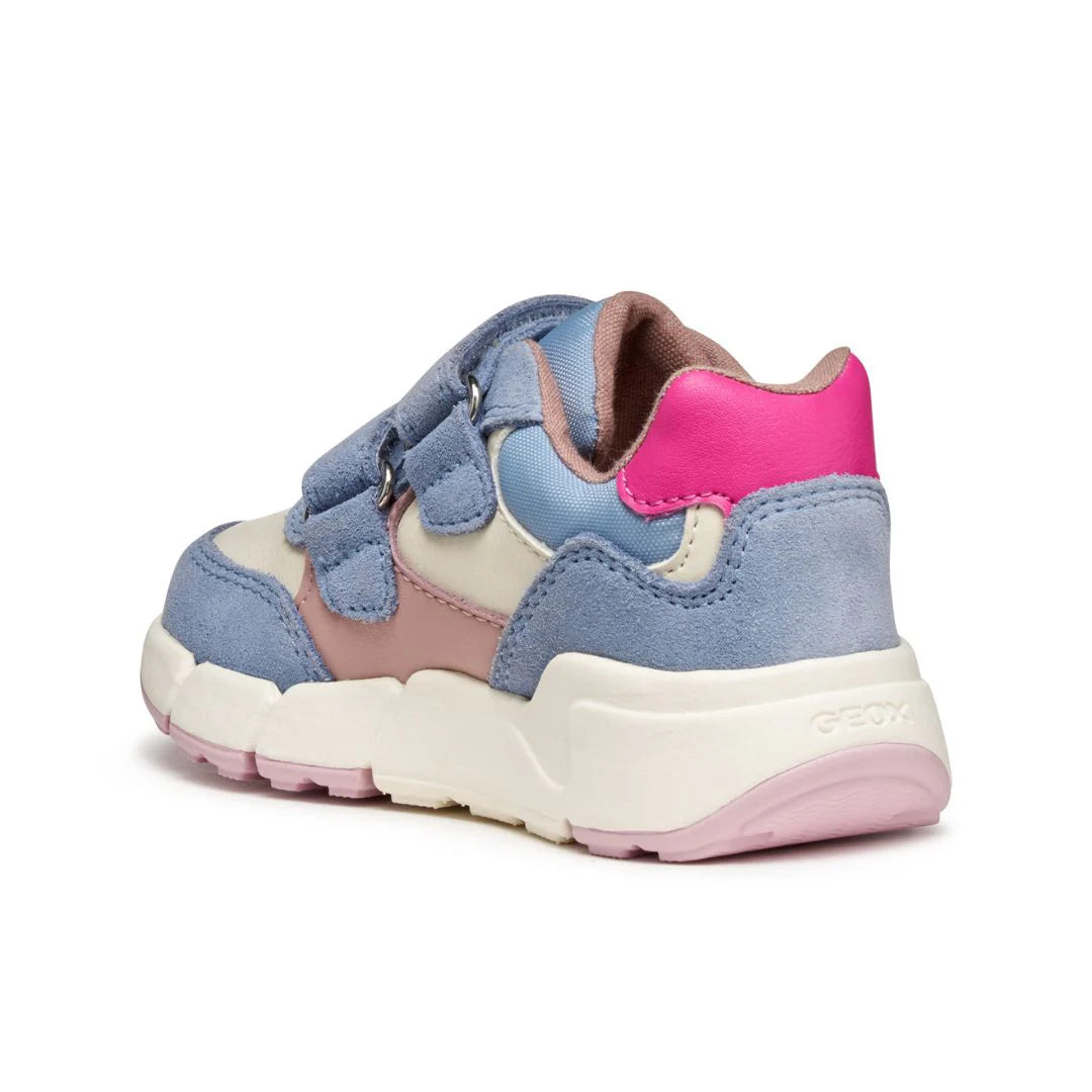 Geox pantofi fete Flexyper Mini 18-23 Avio/Pink Imagine secundară a produsului