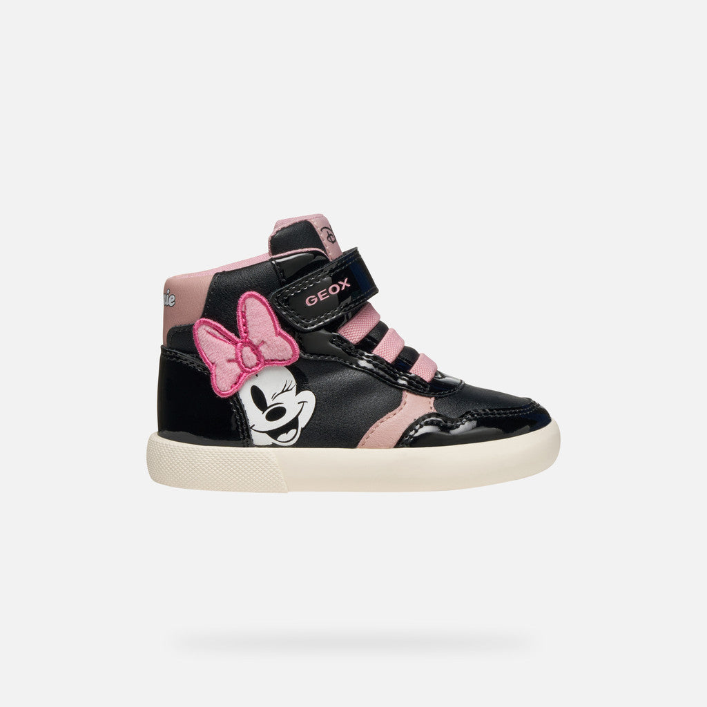 Geox pantofi fete Gisli 24-27 Black/Old Rose Disney Minnie Imagine secundară a produsului