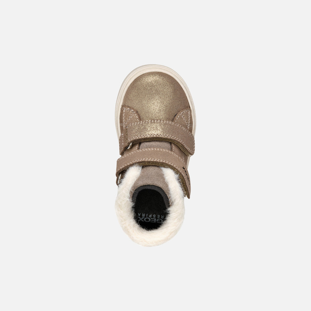 Geox pantofi fete imbalniti Nashik 24-27 Smoke Grey