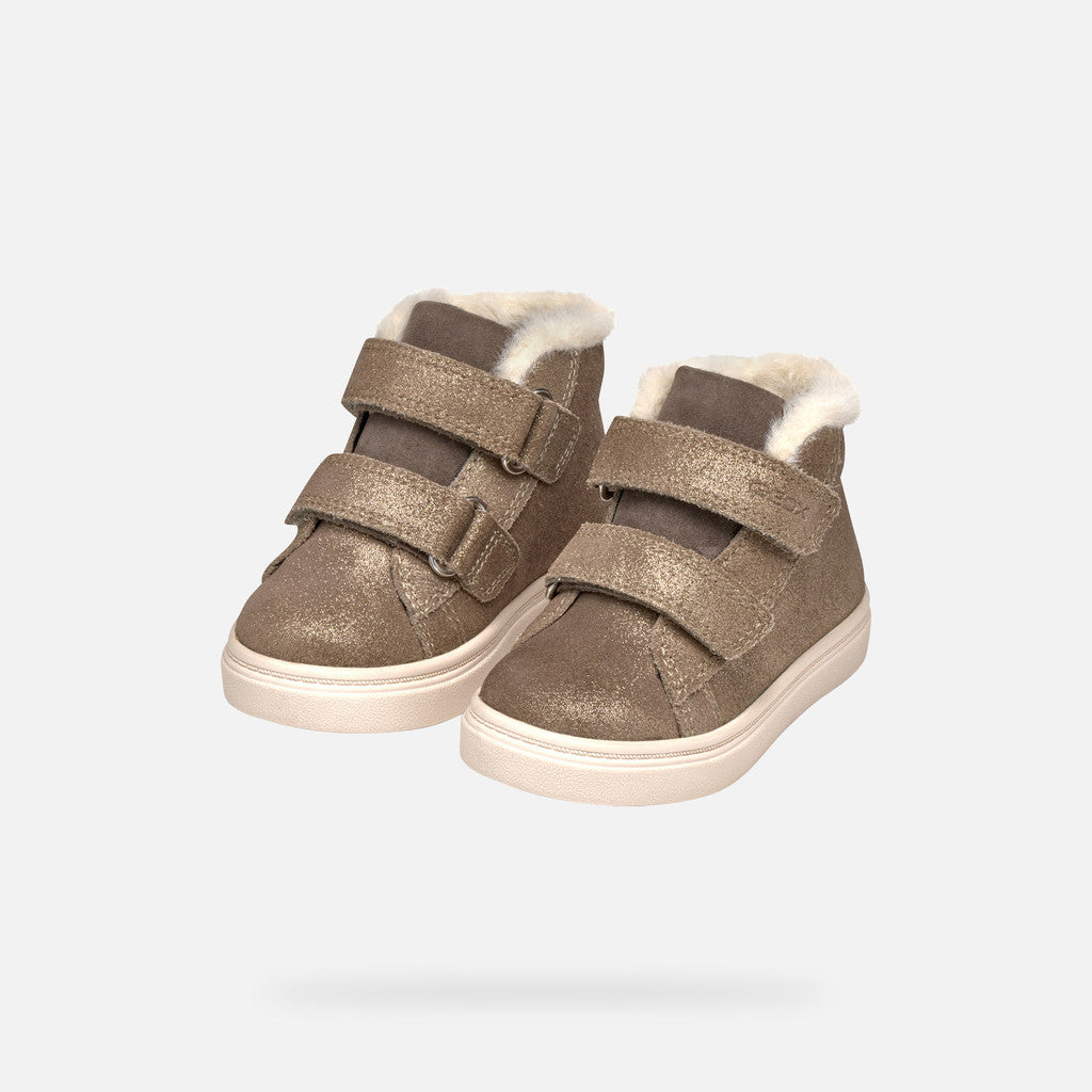 Geox pantofi fete imbalniti Nashik 20-23 Smoke Grey Imagine principală a produsului