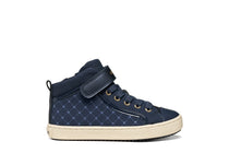 Geox pantofi fete Kalipspera 28-36 Navy cu inimioare