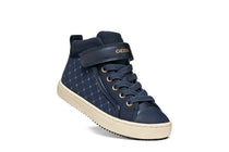 Geox pantofi fete Kalipspera 28-36 Navy cu inimioare