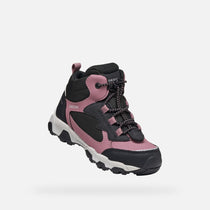 Geox pantofi fete Magnetar Abx Junior AmphibioxTEX Waterproof 28-36 Dark rose/Black