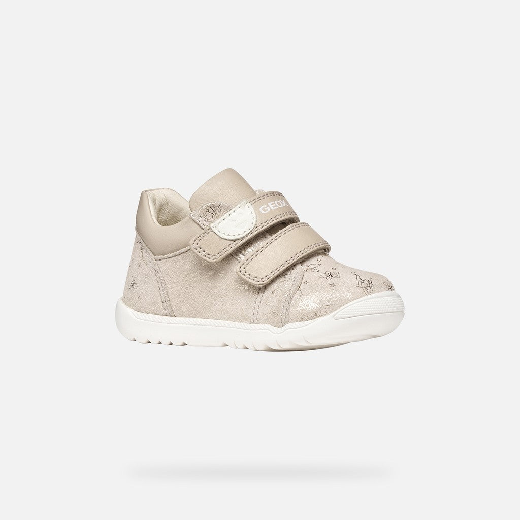 Geox pantofi fete Primii Pasi 18-26 Macchia Beige