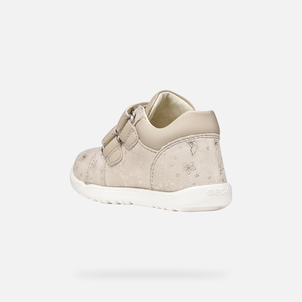 Geox pantofi fete Primii Pasi 18-26 Macchia Beige