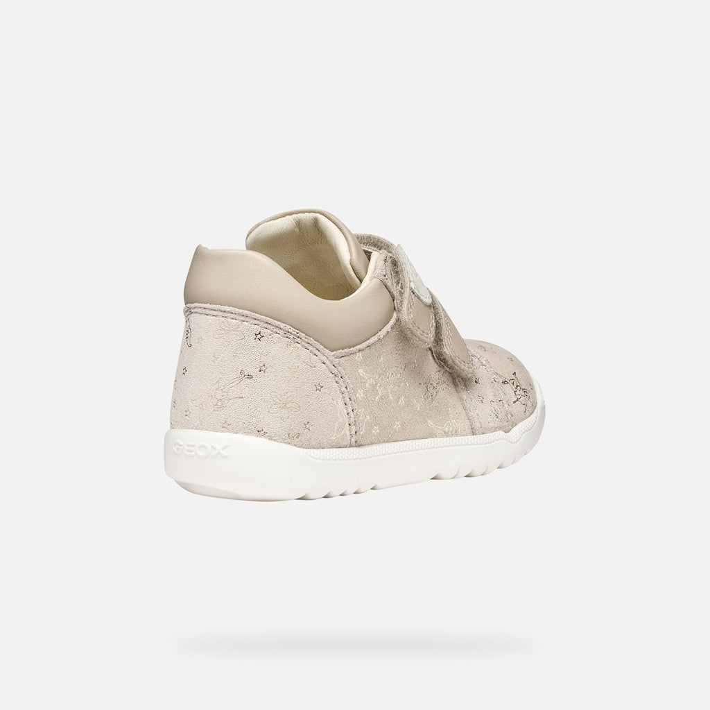 Geox pantofi fete Primii Pasi 18-26 Macchia Beige
