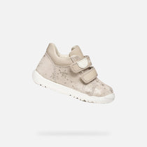 Geox pantofi fete Primii Pasi 18-26 Macchia Beige