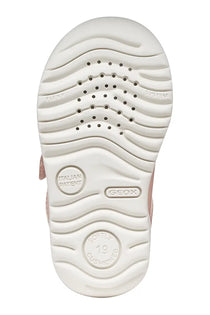 Geox pantofi fete Primii Pasi 18-26 Macchia Napa Light Rose/Light Ivory