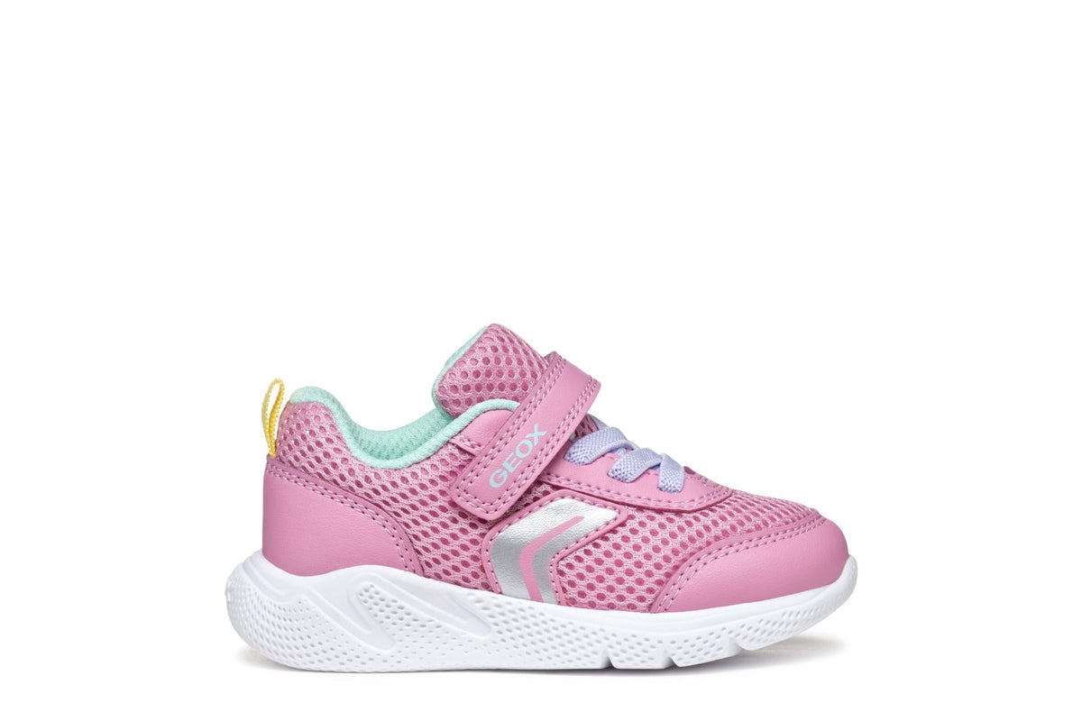 Geox pantofi fete sport 20-27 Sprintye Pink/Watersea