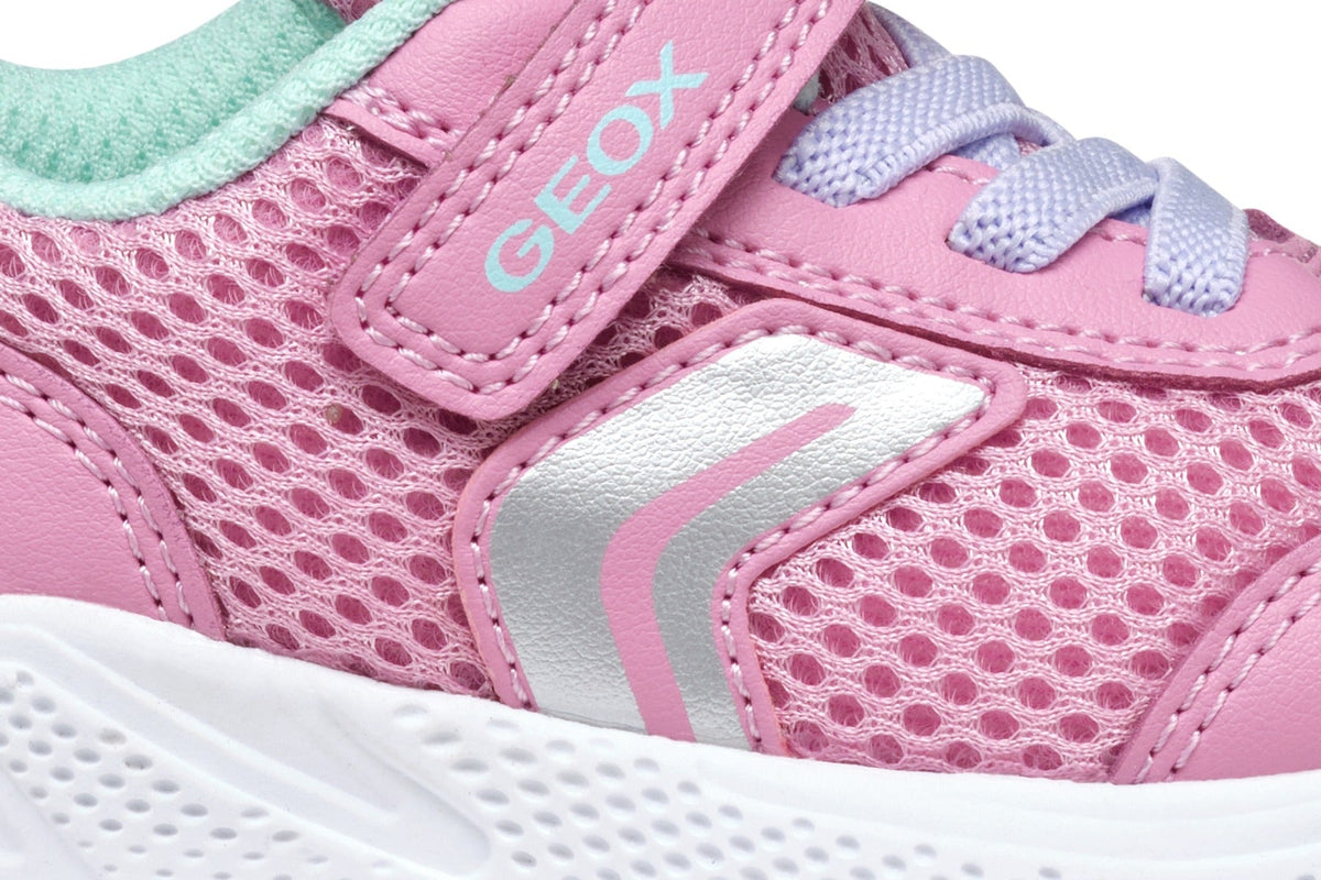 Geox pantofi fete sport 20-27 Sprintye Pink/Watersea