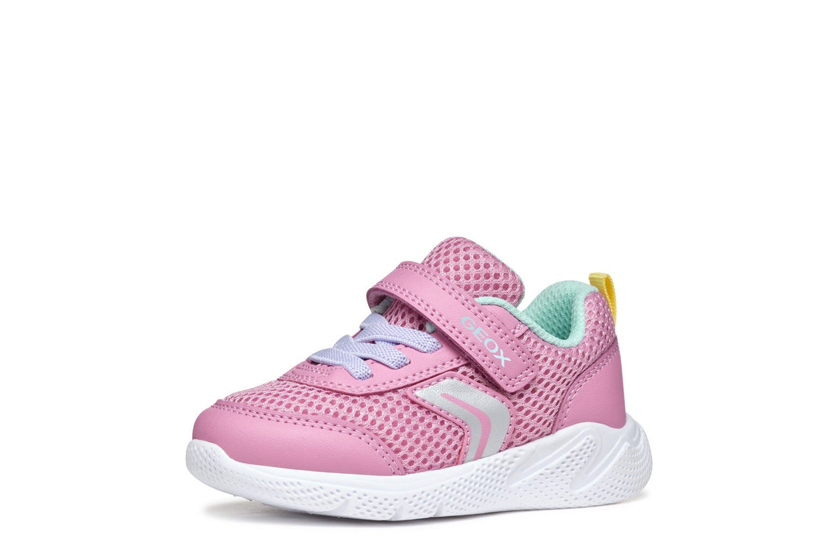 Geox pantofi fete sport 20-27 Sprintye Pink/Watersea