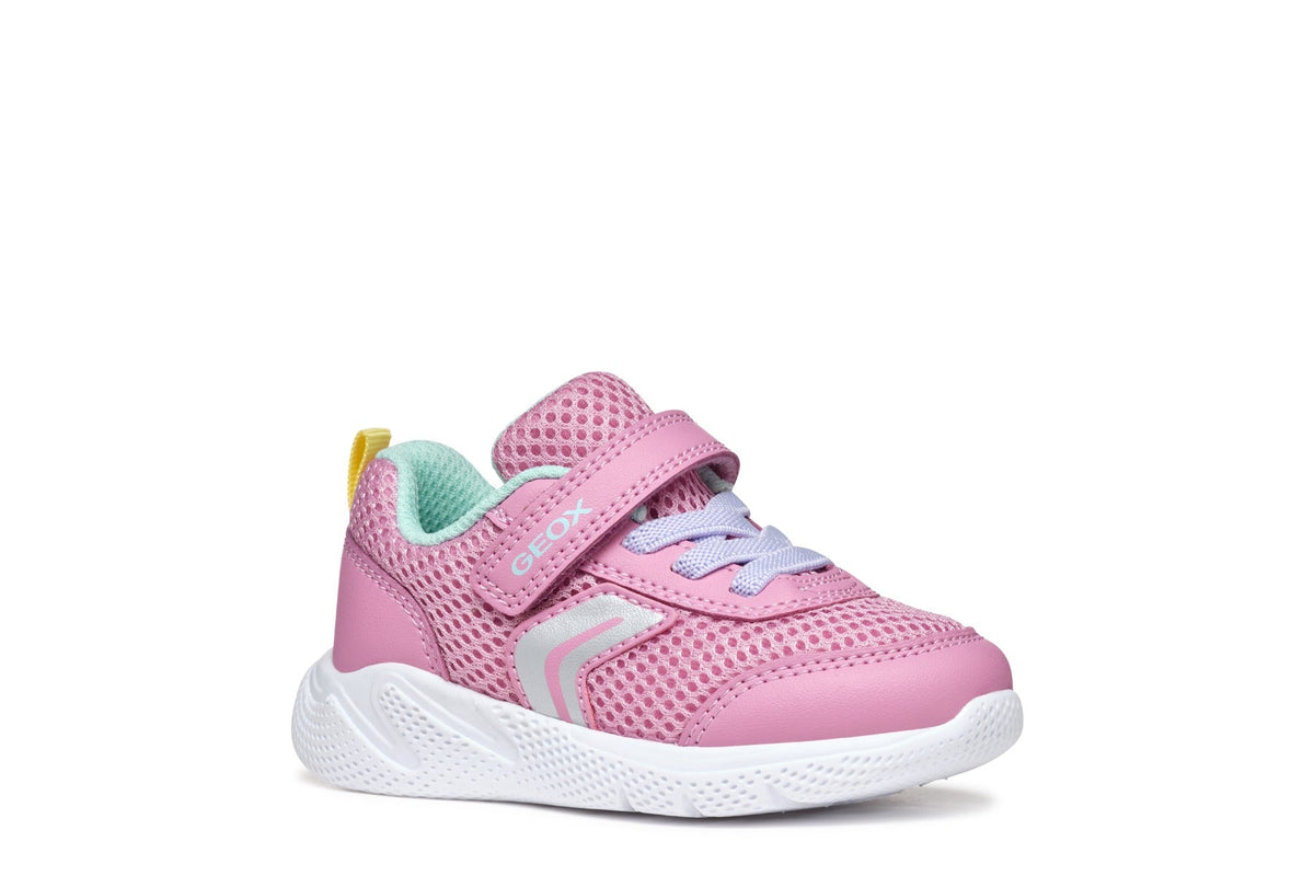 Geox pantofi fete sport 20-27 Sprintye Pink/Watersea
