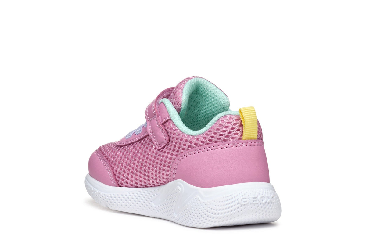 Geox pantofi fete sport 20-27 Sprintye Pink/Watersea