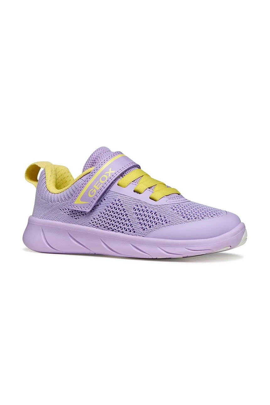 Geox pantofi fete sport Barefoot Foot-Run 26-34 Lilac/Light Yellow Imagine principală a produsului
