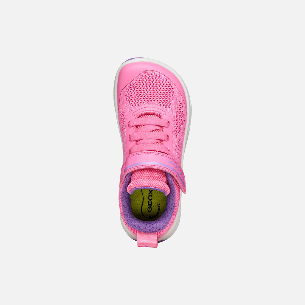 Geox pantofi fete sport Barefoot Foot-Run 26-34 Pink/Lavender
