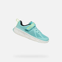 Geox pantofi fete sport Barefoot Foot-Run 26-34 Watersea/Acid green