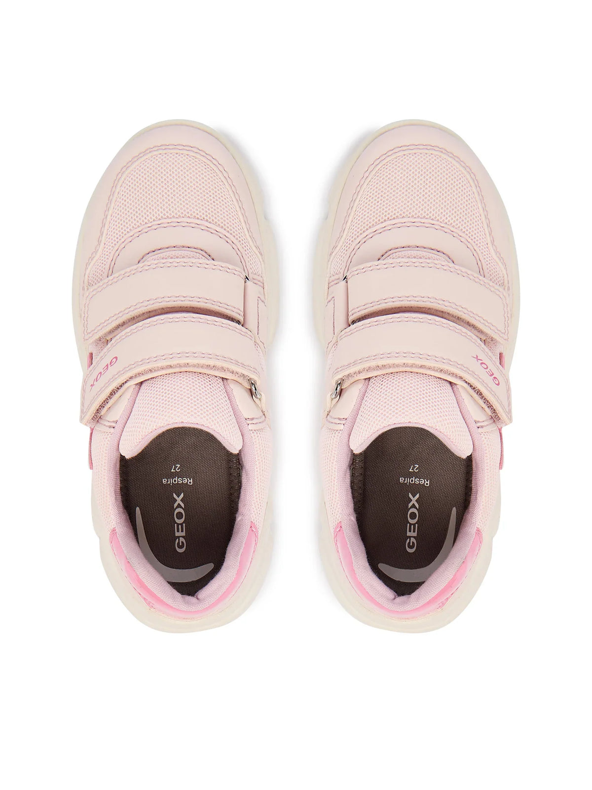 Geox pantofi fete sport Ciufciuf 20-27 Light Pink/Fucsia cu stea