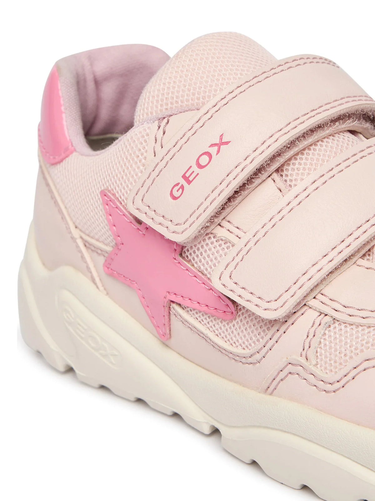 Geox pantofi fete sport Ciufciuf 20-27 Light Pink/Fucsia cu stea