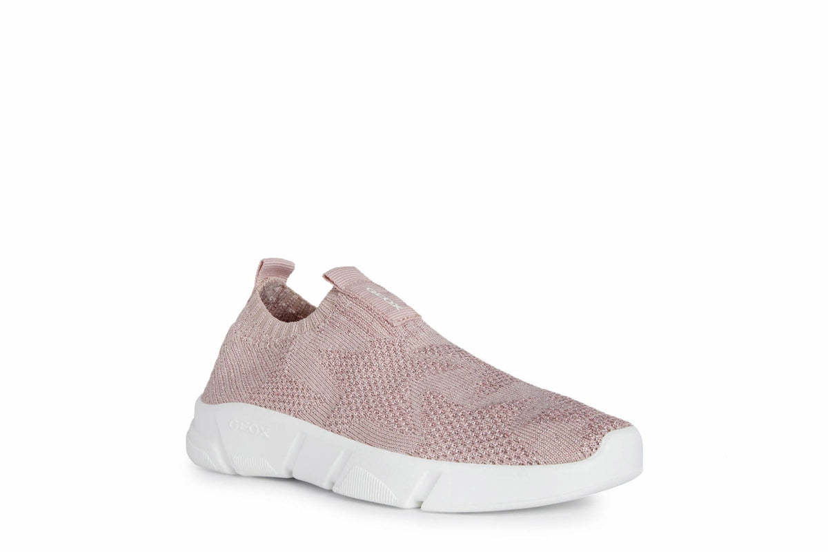 Geox pantofi fete sport cu efect tricotat 28-39 Aril Shiny Knitt Imagine principală a produsului