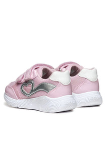 Geox pantofi fete sport cu scai 18-23 Sprintye Pink/Silver