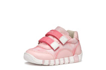 Geox pantofi fete sport cu scai 18-26 Lupidoo Dark Pink