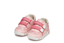 Geox pantofi fete sport cu scai 18-26 Lupidoo Dark Pink