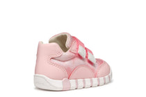 Geox pantofi fete sport cu scai 18-26 Lupidoo Dark Pink