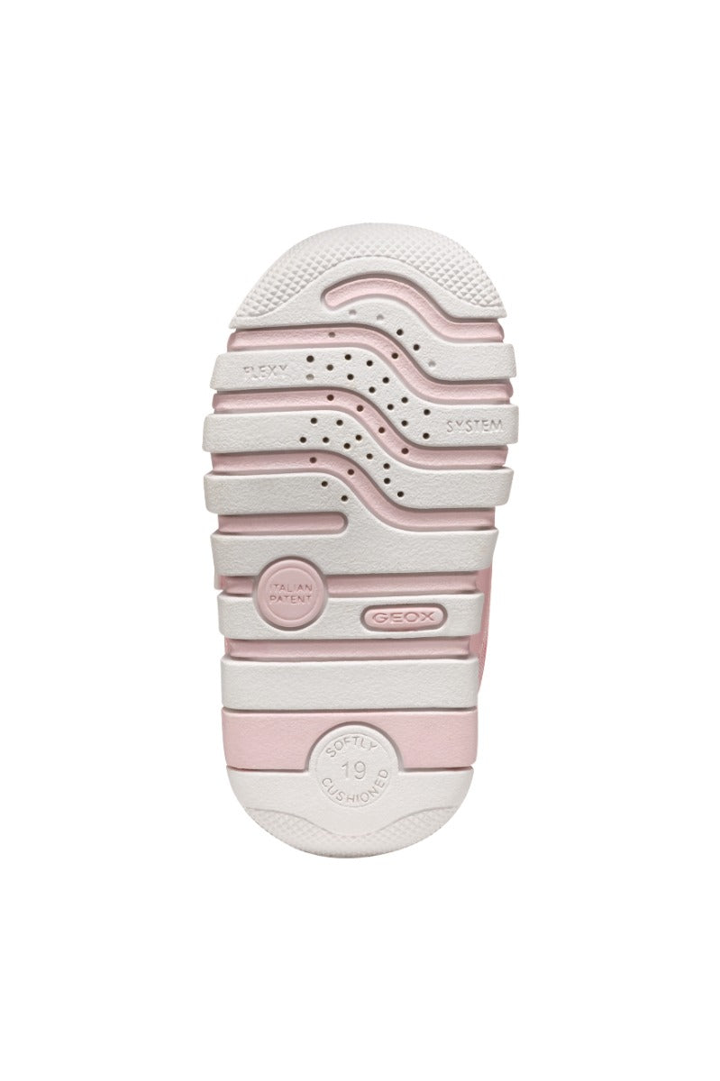 Geox pantofi fete sport cu scai 18-26 Lupidoo Dark Pink