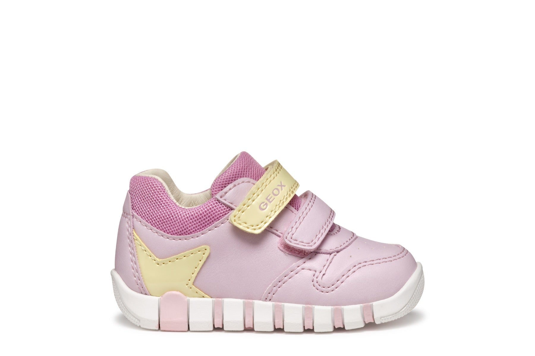 Geox pantofi fete sport cu scai 18-26 Lupidoo Rose cu stea Imagine secundară a produsului