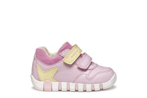 Geox pantofi fete sport cu scai 18-26 Lupidoo Rose cu stea