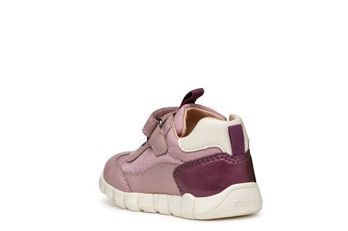 Geox pantofi fete sport cu scai 18-26 Lupidoo Rose