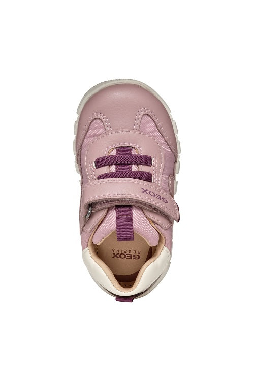 Geox pantofi fete sport cu scai 18-26 Lupidoo Rose