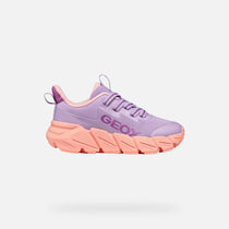 Geox pantofi fete sport Flexyper Fast 28-36 Lilac/Light coral