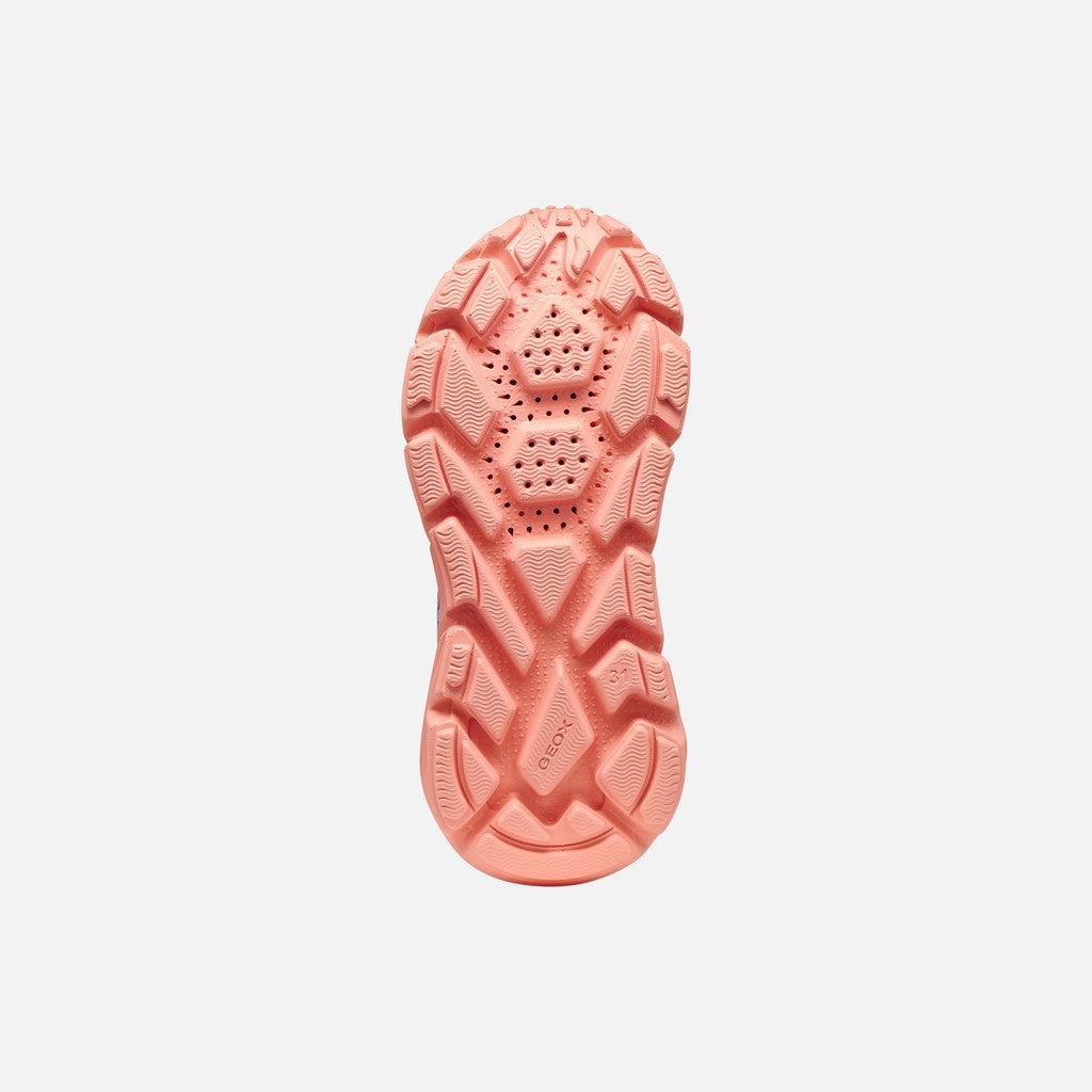 Geox pantofi fete sport Flexyper Fast 28-36 Lilac/Light coral