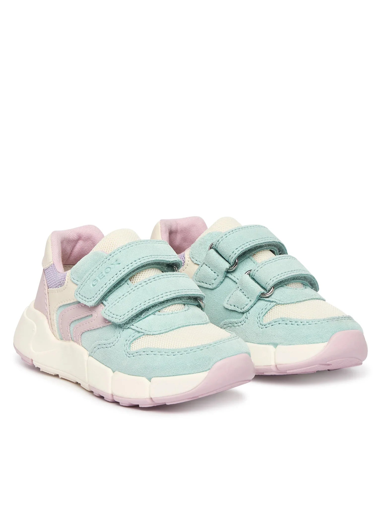 Geox pantofi fete sport Flexyper Mini 20-27 Watersea/Pink Imagine secundară a produsului