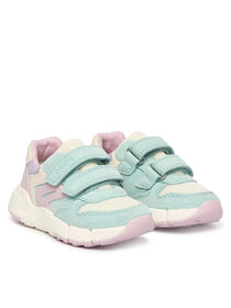 Geox pantofi fete sport Flexyper Mini 20-27 Watersea/Pink
