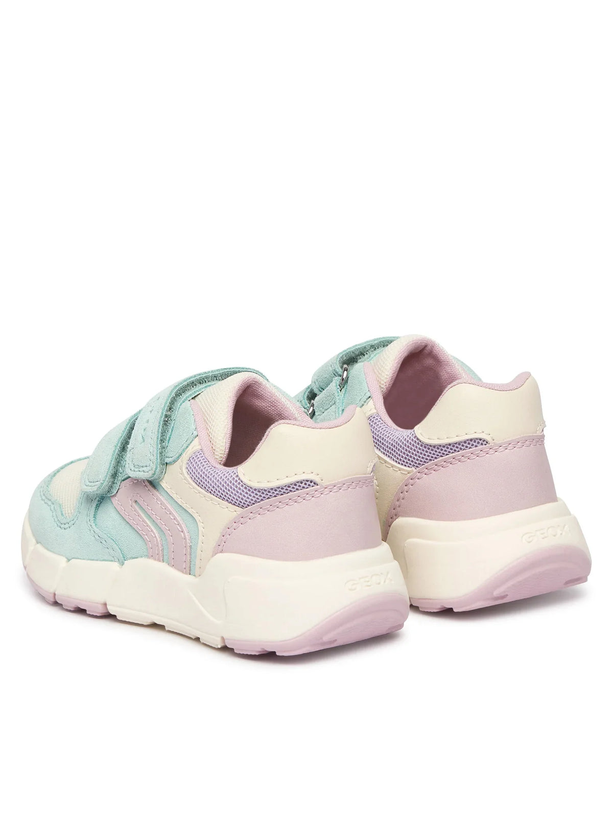 Geox pantofi fete sport Flexyper Mini 20-27 Watersea/Pink