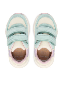 Geox pantofi fete sport Flexyper Mini 20-27 Watersea/Pink