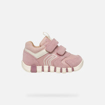 Geox pantofi fete sport Iupidoo 18-26 Old Rose/Ivory