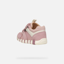 Geox pantofi fete sport Iupidoo 18-26 Old Rose/Ivory