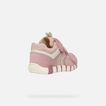 Geox pantofi fete sport Iupidoo 18-26 Old Rose/Ivory